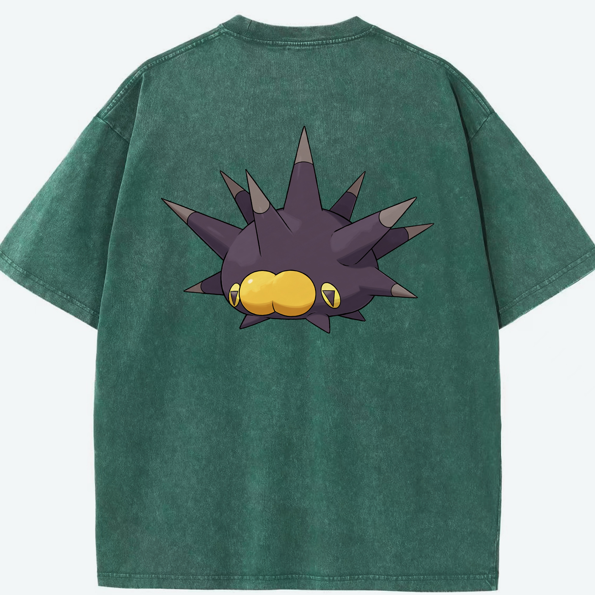 （画像用） ポケットモンスター Pokémon 綿100% ヴィンテージ風 半袖Tシャツ（背面プリント）
